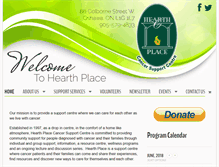 Tablet Screenshot of hearthplace.org